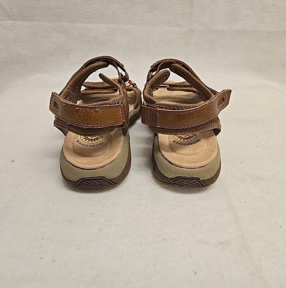 Earth Spirit Comfort Trek Brown Adjustable Strap Women's Sandals Sz 7 - Picture 5 of 8